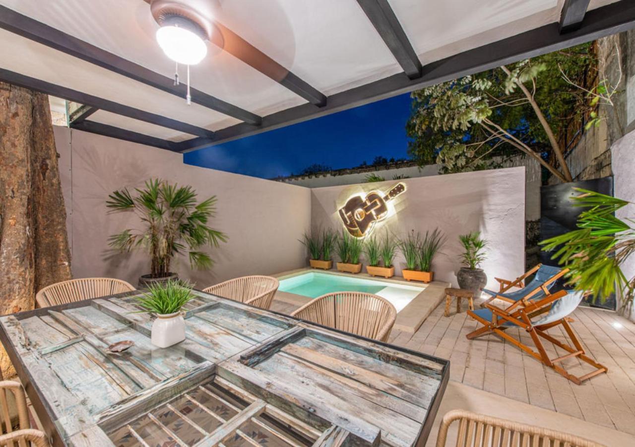 Casa Balada En Santa Lucia Centro, Merida Ngoại thất bức ảnh